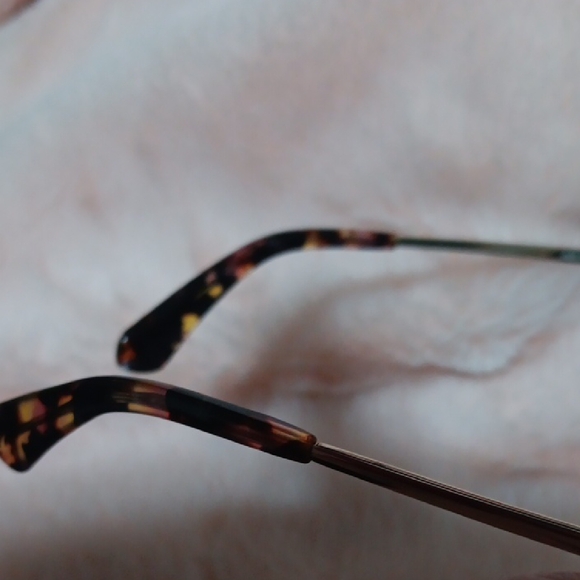 Kate Spade Transparent Gold Sunglasses - Picture 3 of 9